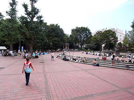 滝野川公園エイドステーション(東京都北区 2009年9月26日)