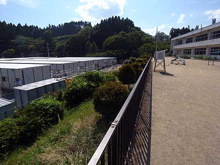 広田町大久保仮設(広田小学校）(岩手県陸前高田市