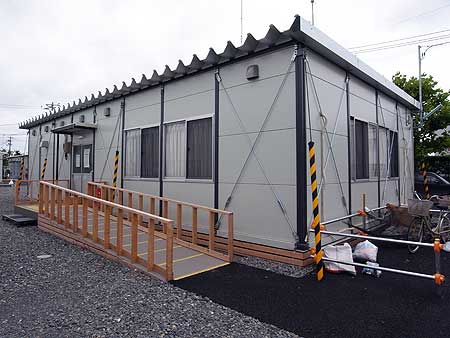 蛇田中央公園応急仮設住宅