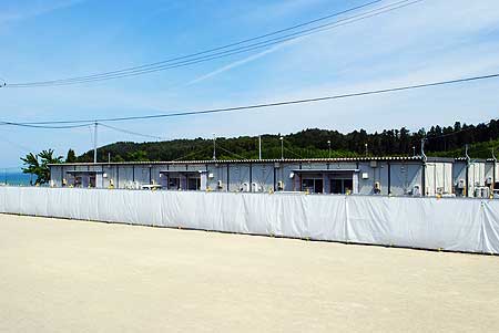 大谷中学校グラウンド仮設住宅(宮城県気仙沼市・本吉町地区