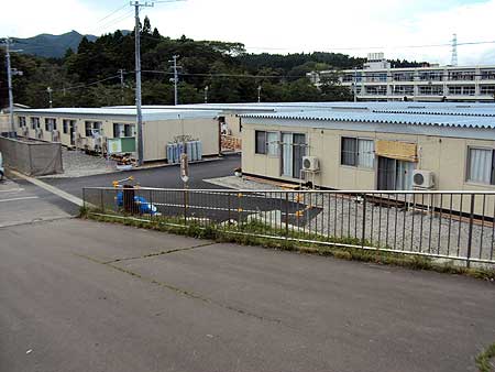 小泉中学校グラウンド仮設住宅(宮城県気仙沼市・本吉町地区