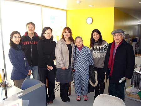 たかとりコミュニティセンターにて(神戸市長田区・野田北部 2012年1月17日)