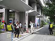 帰宅困難者対応訓練(JR東京駅〜神奈川県川崎市中原区 2006年11月4日)