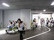 帰宅困難者対応訓練(JR東京駅〜神奈川県川崎市中原区 2006年11月4日)