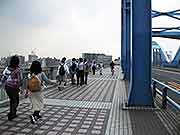 多摩川・丸子橋(東京都大田区 2006年11月4日)