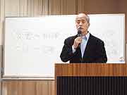 第19回 神戸をわすれないー「防災」から「迎災」へー『POST阪神大震災—住民の復興活動がうみだしたもの』『防災から迎災へ〜仮設市街地を考える』◎お話＝原 昭夫(千葉大学客員教授)(東京都世田谷区・梅ヶ丘 2006年1月21日)