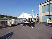 帰宅困難者対応訓練(東京都千代田区日比谷公園〜埼玉県川口市 2009年9月26日)