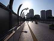 帰宅困難者対応訓練(東京都千代田区日比谷公園〜埼玉県川口市 2009年9月26日)