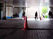 3ヵ月弱が経過した液状化現象被災地の様子(千葉県浦安市舞浜地区・東京ディズニーランド周辺 2011年6月1日)