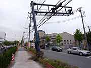 3ヵ月弱が経過した液状化現象被災地の様子(千葉県浦安市舞浜地区・東京ディズニーランド周辺 2011年6月1日)