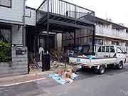 3ヵ月弱が経過した液状化現象被災地の様子(千葉県浦安市弁天,富岡,今川地区 2011年6月1日)