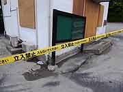 3ヵ月弱が経過した液状化現象被災地の様子(千葉県浦安市弁天,富岡,今川地区 2011年6月1日)