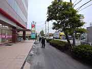 3ヵ月弱が経過した液状化現象被災地の様子(千葉県浦安市高洲地区2011年6月1日)