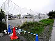 3ヵ月弱が経過した液状化現象被災地の様子(千葉県浦安市明海地区2011年6月1日)