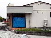 3ヵ月弱が経過した液状化現象被災地の様子(千葉県浦安市明海地区2011年6月1日)