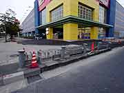 3ヵ月弱が経過した液状化現象被災地の様子(千葉県浦安市日の出地区2011年6月1日)