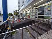 3ヵ月弱が経過した液状化現象被災地の様子(千葉県浦安市日の出地区2011年6月1日)