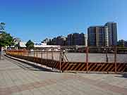 明海地区の液状化現象の被害の様子(千葉県浦安市 2011年7月9日)