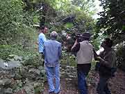 石巻･青池組によるドキュメンタリー映画の撮影風景 (宮城県石巻市・南浜町/門脇地区 2011年7月22日)