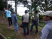 石巻･青池組によるドキュメンタリー映画の撮影風景 (宮城県石巻市・南浜町/門脇地区 2011年7月22日)