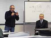 青池憲司監督 神戸をわすれない 神戸からのメッセージ、再び〜ひととひとのつながりで復興するまち〜(東京都世田谷区下北沢・男女共同参画センターらぷらす11F 2011年1月22日)