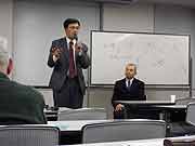 保坂展人元衆議院議員(東京都世田谷区下北沢・男女共同参画センターらぷらす11F 2011年1月22日)