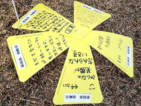 シンサイミライノハナ「1.16みんなの日 元気を未来に」(神戸市中央区・みなとのもり公園[神戸震災復興記念公園] 2011年1月16日)