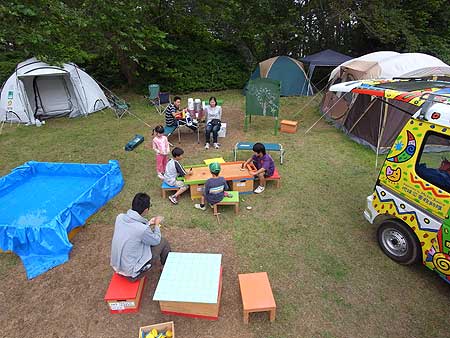 半造 星まつり2011 復興支援感謝祭(宮城県気仙沼市・唐桑半島半造園地 2011年7月23日)