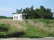 北海道南西沖地震被災地 北海道奥尻町・奥尻島 仮設住宅の建物 2005年8月)