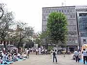 帰宅困難者対応訓練(東京都千代田区日比谷公園〜埼玉県和光市 2008年9月23日)