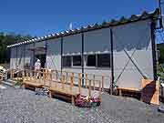 滝の里仮設(滝の里工業団地)(岩手県陸前高田市 2011年7月17日)