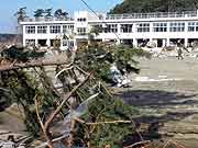 東日本大震災 津波被災地(宮城県東松島市 2011年4月17日)