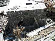 東日本大震災 津波被災地(宮城県女川町 2011年4月17日)