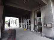 被災した門脇小学校 (宮城県石巻市・門脇小学校 2011年7月21日)