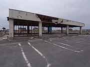 津波と火災に襲われ壊滅した門脇町4・5丁目の様子 (宮城県石巻市・門脇町4・5丁目 2011年7月22日)