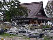 津波と火災に襲われ壊滅した門脇町4・5丁目の様子 (宮城県石巻市・門脇町4・5丁目 2011年7月22日)