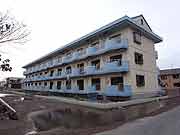 津波と火災に襲われ壊滅した南浜町の様子 (宮城県石巻市・南浜町 2011年7月22日)