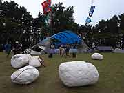 アリガトウ復興支援感謝祭 半造 星まつり2011(宮城県気仙沼市・唐桑半島半造園地 2011年7月23日)