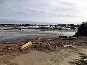 東日本大震災 津波被災地(宮城県名取市 2011年3月22日)