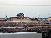 東日本大震災 津波被災地(宮城県名取市 2011年4月13日)