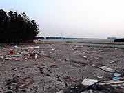 東日本大震災 津波被災地(宮城県名取市 2011年4月13日)
