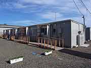 国府多賀城駅南地区応急仮設住宅 (宮城県多賀城市 2011年7月24日)