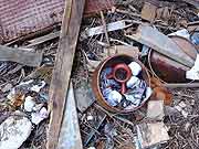 東日本大震災 津波被災地(宮城県亘理町 2011年4月12日)