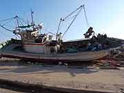 東日本大震災 津波被災地(宮城県亘理町 2011年4月12日)