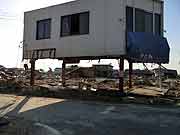 東日本大震災 津波被災地(宮城県亘理町 2011年4月12日)