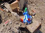 東日本大震災 津波被災地(宮城県亘理町 2011年4月12日)