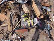 東日本大震災 津波被災地(宮城県亘理町 2011年4月12日)