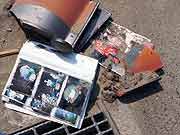 東日本大震災 津波被災地(宮城県亘理町 2011年4月12日)