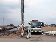東日本大震災 津波被災地(宮城県山元町 2011年4月2日)