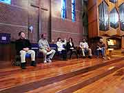 東日本大震災被災者応援チャリティ OKUBOの集い(東京都新宿区・ルーテル東京教会/大久保 2011年3月26日)